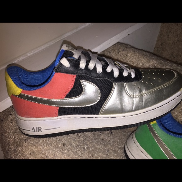 RARE Vintage Nike Air Force 1 Olympic - Picture 2 of 4